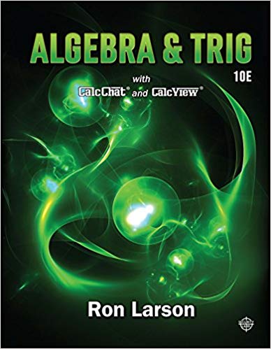 Algebra & Trigonometry 10th Edition